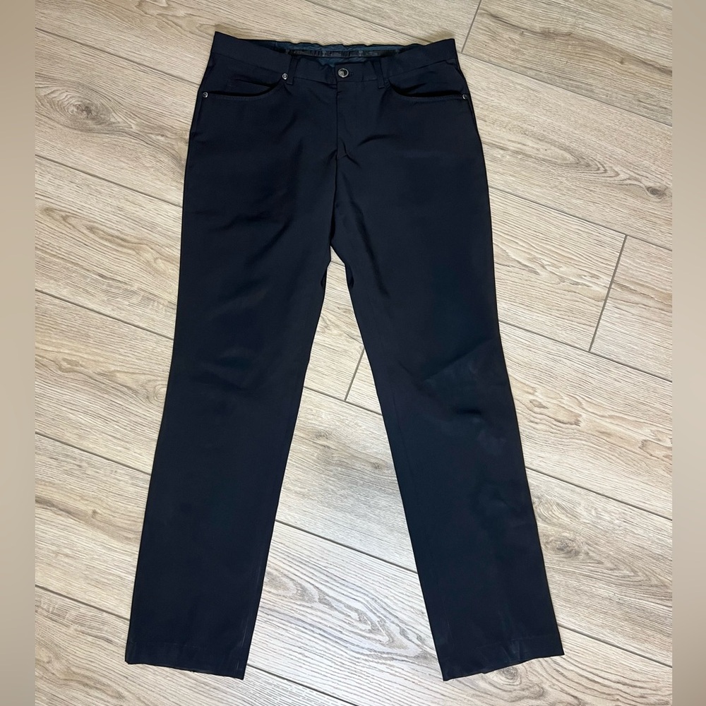 Versace Black Dress Pants Slacks Trousers